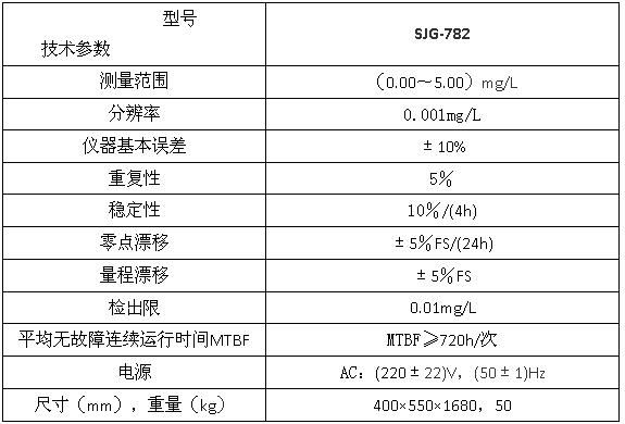 上海雷磁SJG-782型在線重金屬監(jiān)測儀（六價(jià)鉻）